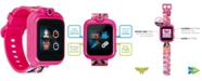 iTouch Unisex Playzoom DC Comics Fuchsia Silicone Strap Kids Smartwatch, 41mm